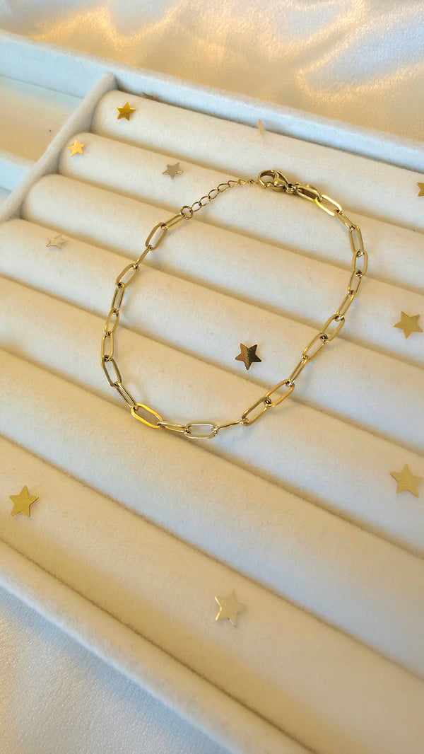 Paperclip armbånd