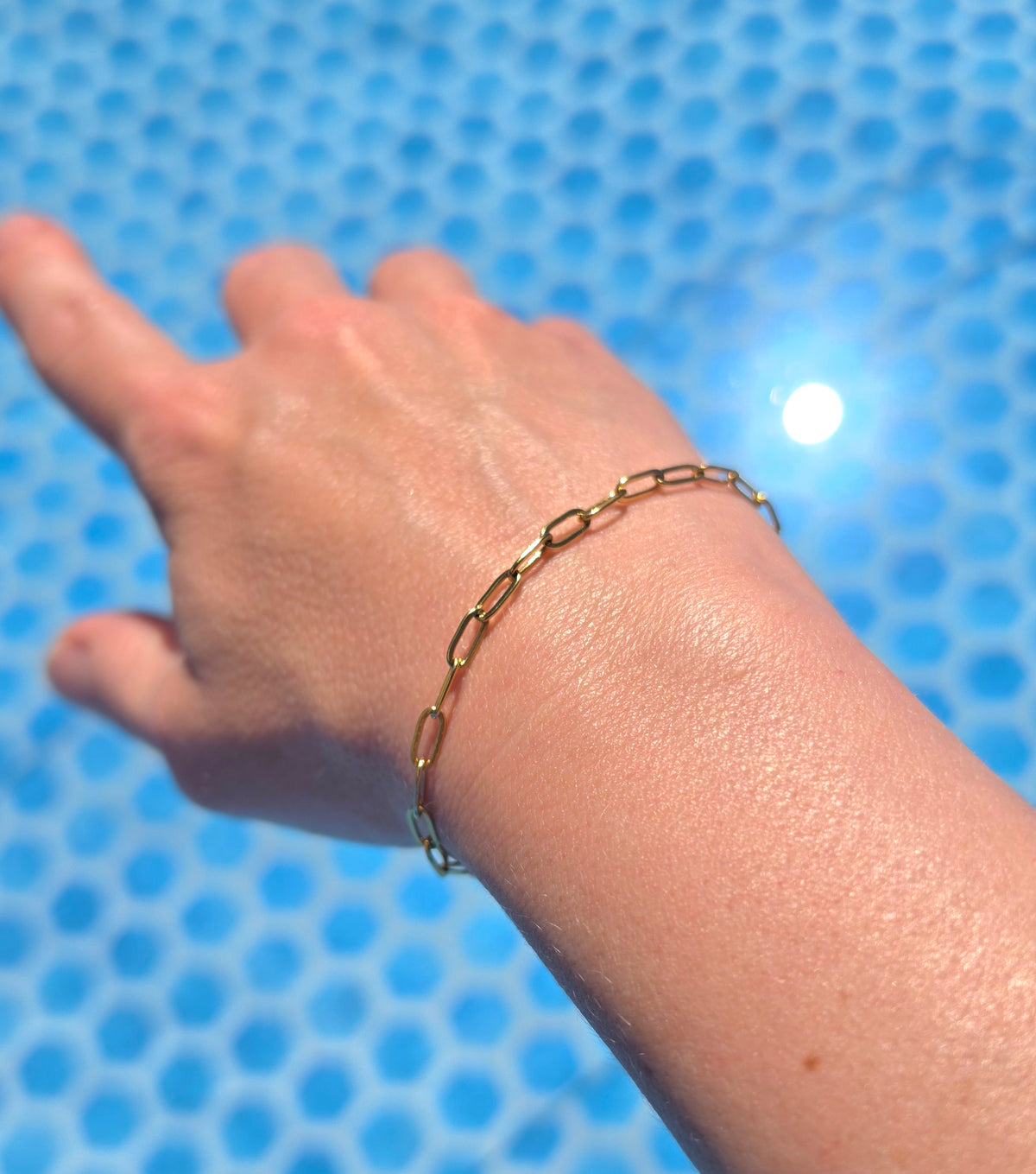 Paperclip armbånd