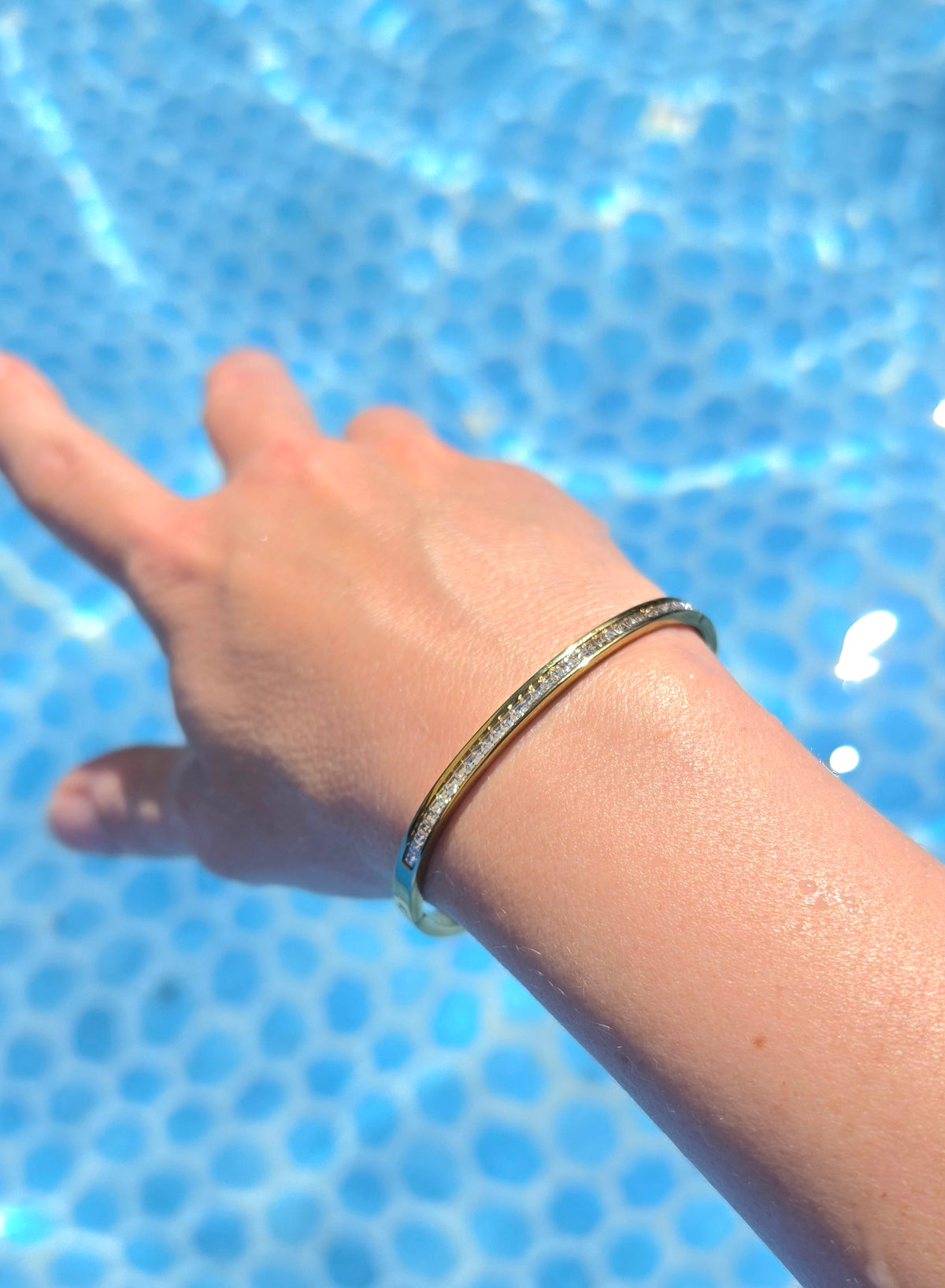 Crystal bangle
