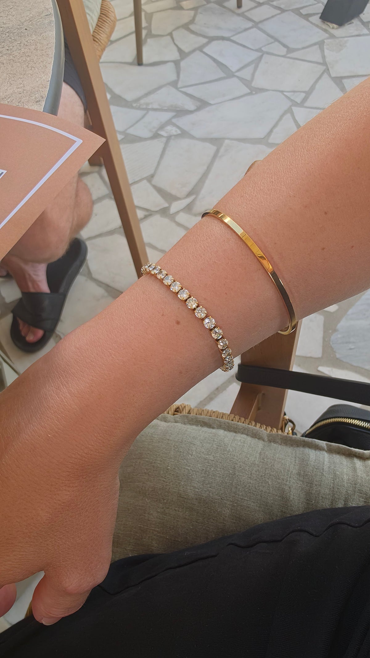 Gold bangle