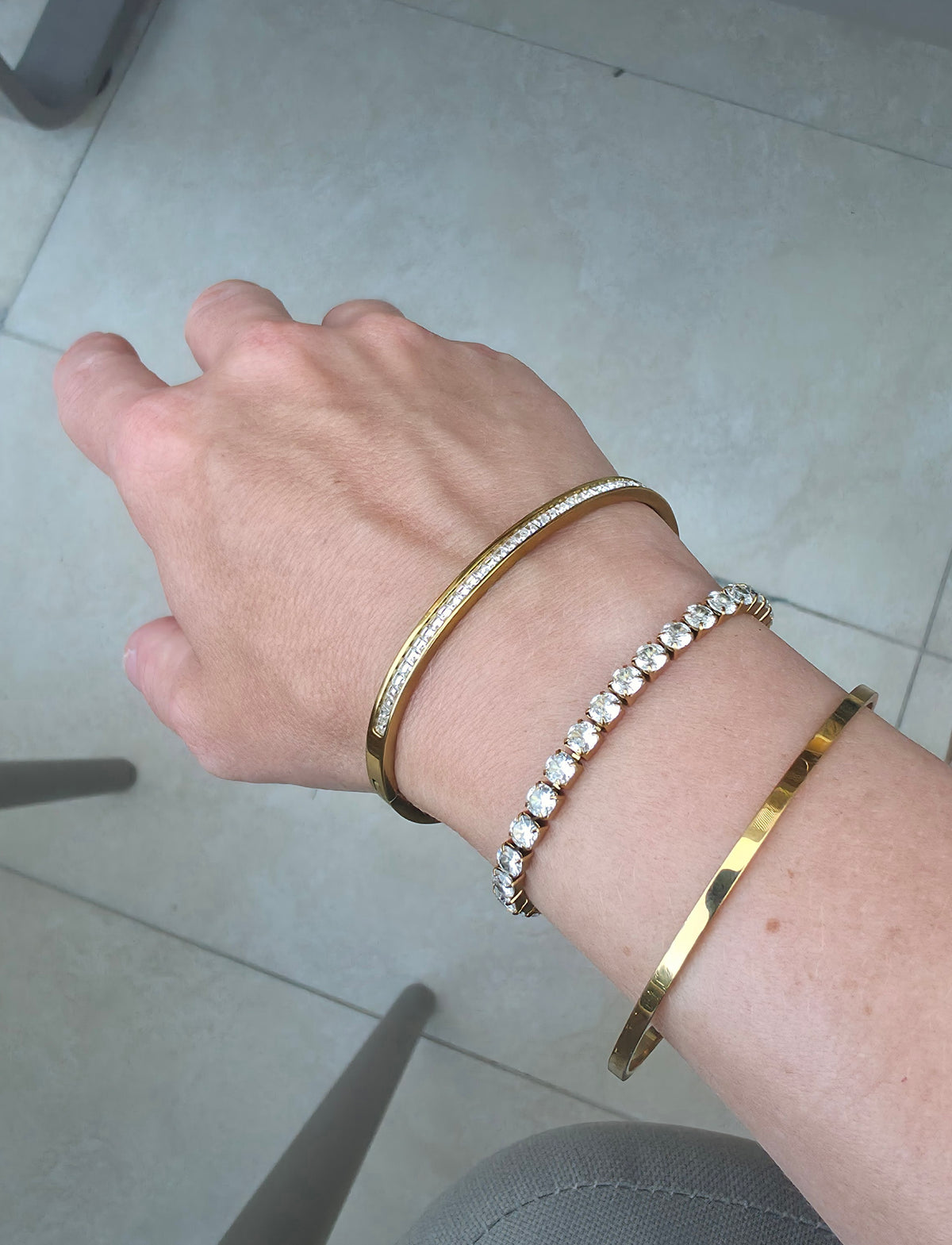 Crystal bangle
