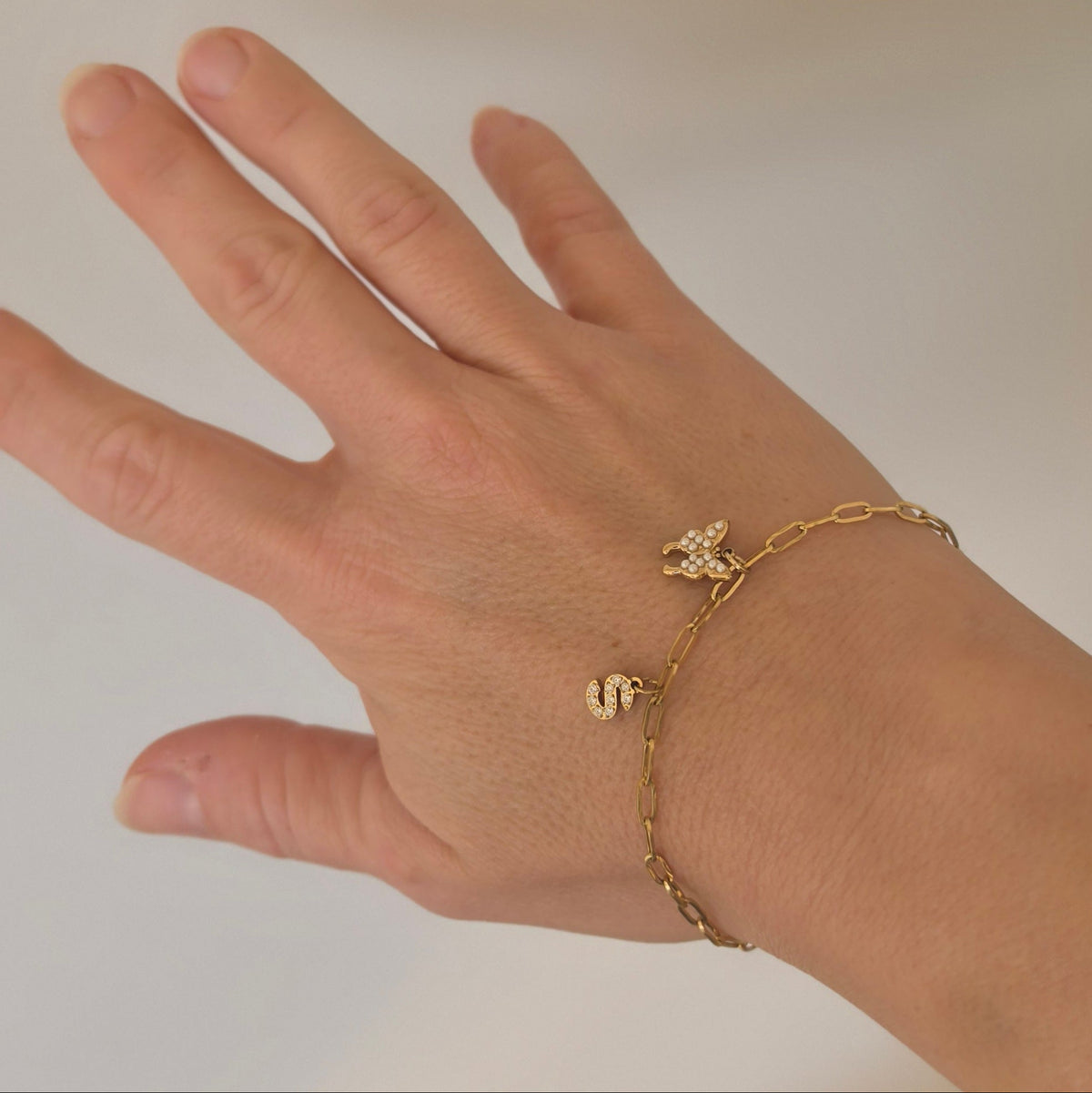 My butterfly armbånd