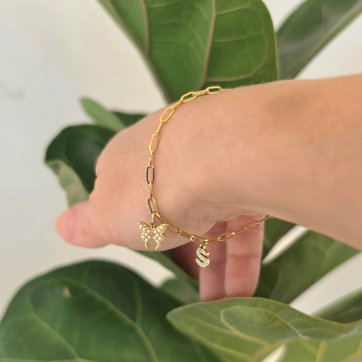 My butterfly armbånd
