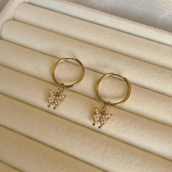 My butterfly hoops