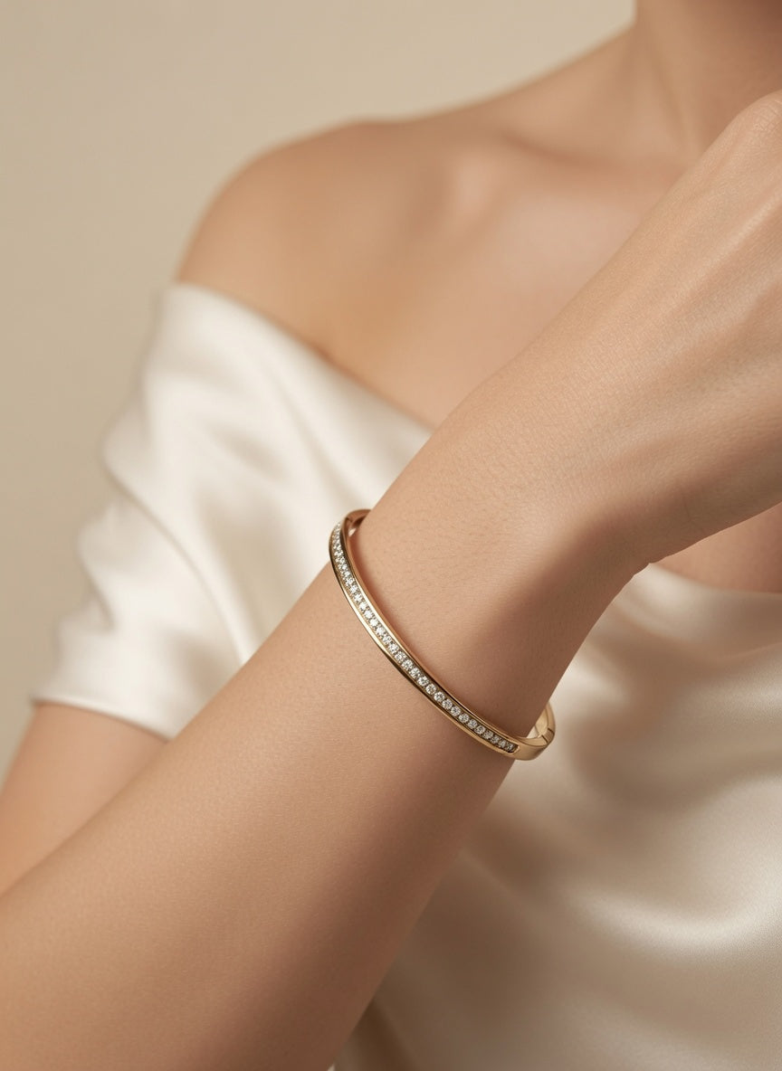 Crystal bangle