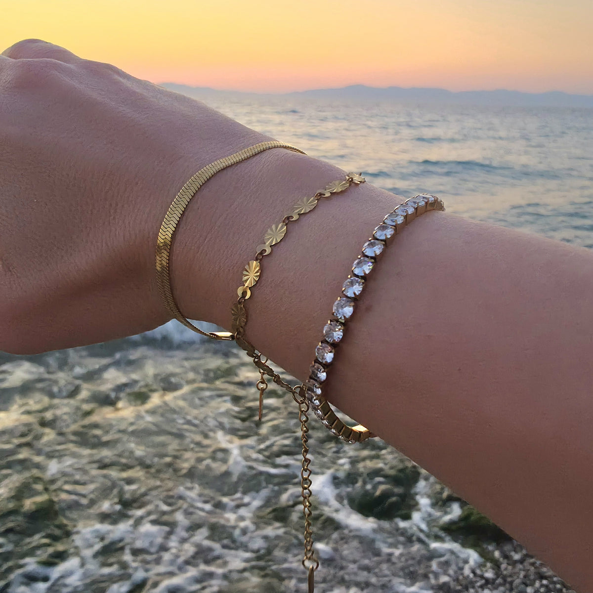 Sienna snake armbånd